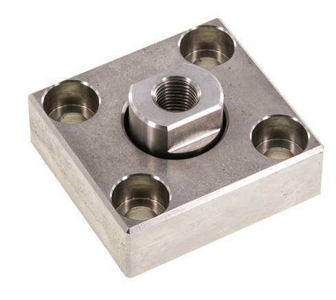 Flexo-Kupplung mit Montageplatte für 40 mm ISO 15552 ISO 21287-Zylinder
