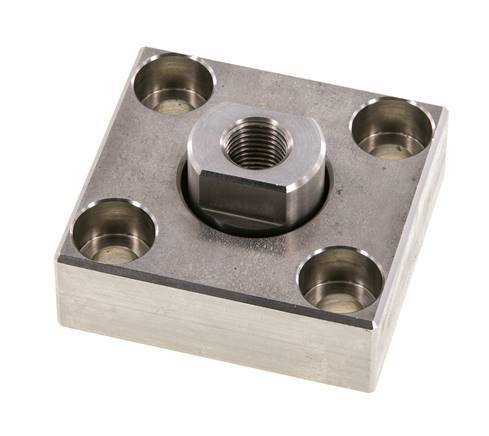 Flexo-Kupplung mit Montageplatte für 40 mm ISO 15552 ISO 21287-Zylinder