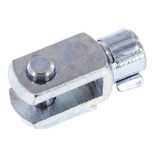 Gabelkopfbolzen M6 Verzinkter Stahl