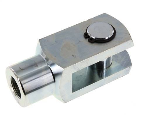 Gabelkopfbolzen M27 x 2 Verzinktes Stahlblech