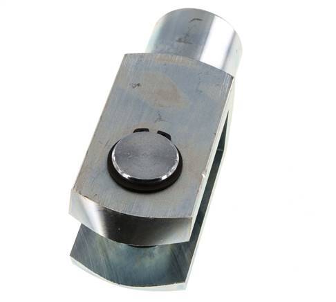 Gabelkopfbolzen M27 x 2 Verzinktes Stahlblech