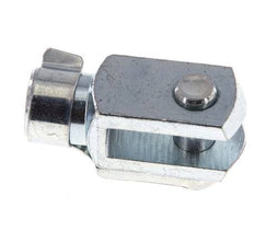 Gabelkopfbolzen M8 Verzinkter Stahl