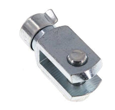 Gabelkopfbolzen M8 Verzinkter Stahl