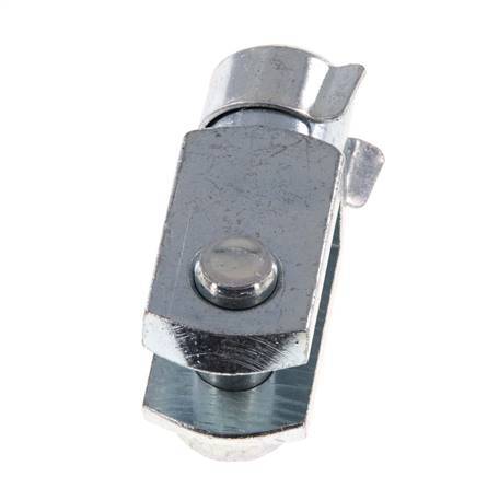 Gabelkopfbolzen M8 Verzinkter Stahl