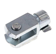 Gabelkopfbolzen M8 Verzinkter Stahl