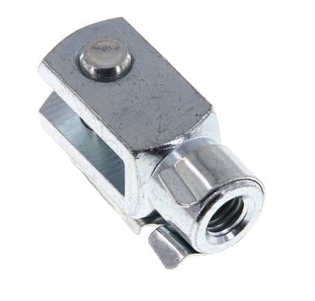 Gabelkopfbolzen M8 Verzinkter Stahl