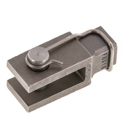 Gabelkopfbolzen M8 Edelstahl 1.4571