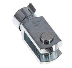 Gabelkopfbolzen M10 x 1,25 Verzinkter Stahl