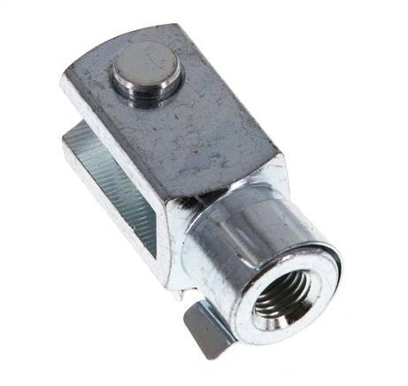 Gabelkopfbolzen M10 x 1,25 Verzinkter Stahl