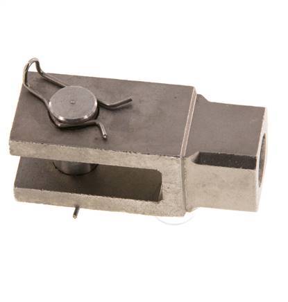 Gabelkopfbolzen M10 x 1,25 Edelstahl 1.4571