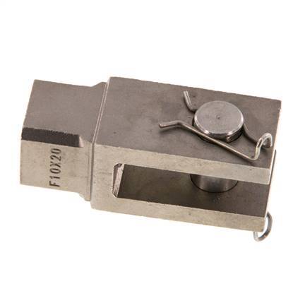 Gabelkopfbolzen M42 x 2 Verzinktes Stahlblech