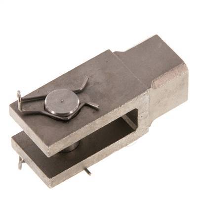 Gabelkopfbolzen M42 x 2 Verzinktes Stahlblech