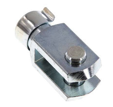 Gabelkopfbolzen M12 x 1,25 Verzinkter Stahl