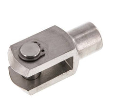 Gabelkopfbolzen M12 x 1,25 Edelstahl 1.4571