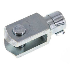 Gabelkopfbolzen M16 x 1,5 Verzinkter Stahl