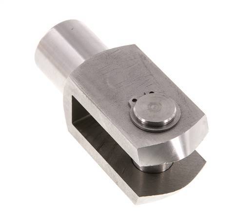 Gabelkopfbolzen M16 x 1,5 Edelstahl 303 (1.4305)