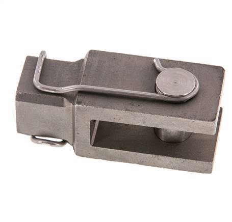 Gabelkopfbolzen M16 x 1,5 Edelstahl 1.4571