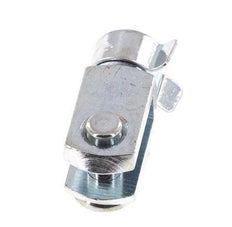 Gabelkopfbolzen M4 Verzinkter Stahl