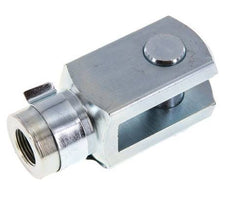 Gabelkopfbolzen M20 x 1,5 Verzinkter Stahl