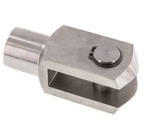 Gabelkopfbolzen M20 x 1,5 Edelstahl 303 (1.4305)