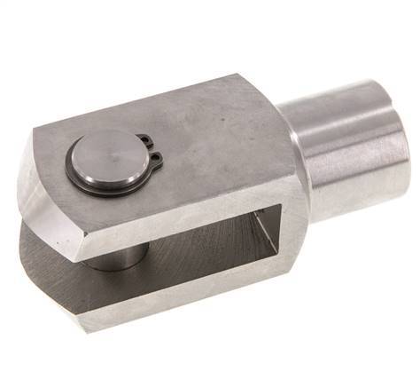 Gabelkopfbolzen M20 x 1,5 Edelstahl 303 (1.4305)