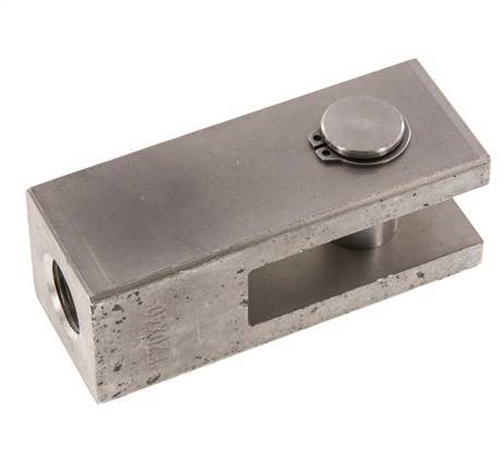 Gabelkopfbolzen M20 x 1,5 Edelstahl 1.4571