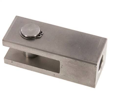 Gabelkopfbolzen M20 x 1,5 Edelstahl 1.4571