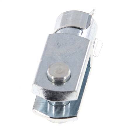 Gabelkopfbolzen M10 Verzinkter Stahl