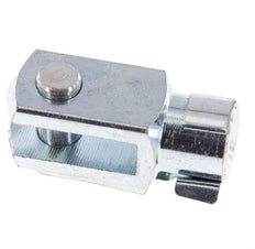 Gabelkopfbolzen M10 Verzinkter Stahl