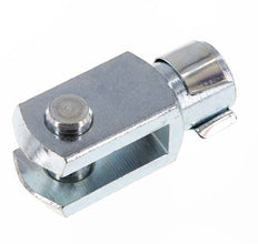 Gabelkopfzapfen M12 Stahl verzinkt