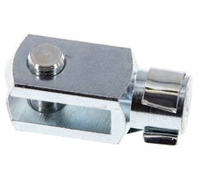 Gabelkopfzapfen M12 Stahl verzinkt