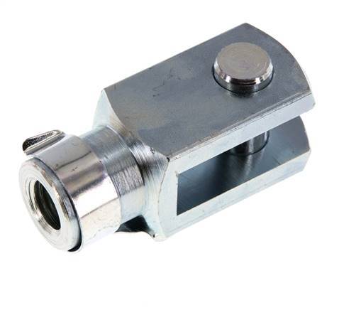 Gabelkopfbolzen M16 Verzinkter Stahl