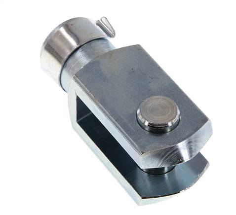 Gabelkopfbolzen M16 Verzinkter Stahl