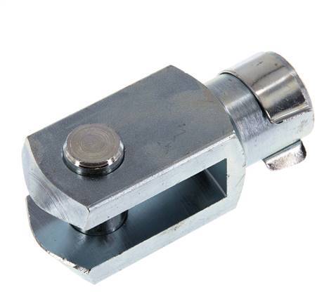 Gabelkopfbolzen M16 Verzinkter Stahl