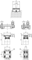 Pendular Bridge 32 mm Rodless narrow