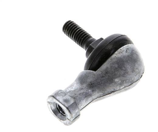 90Grad Gelenkkopf M6 Aluminium-Druckguss