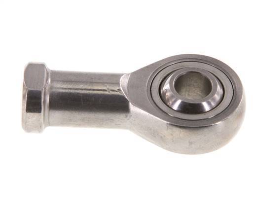 Sphärischer Gelenkkopf M8 Innengewinde Edelstahl 304 (1.4301)