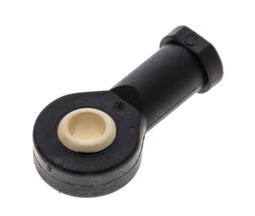 Kugelförmiger Gelenkkopf M8 Innengewinde Polymer