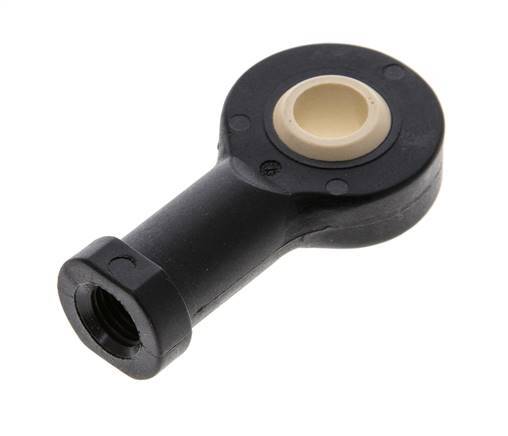 Sphärischer Gelenkkopf M10 x 1,25 Innengewinde Polymer