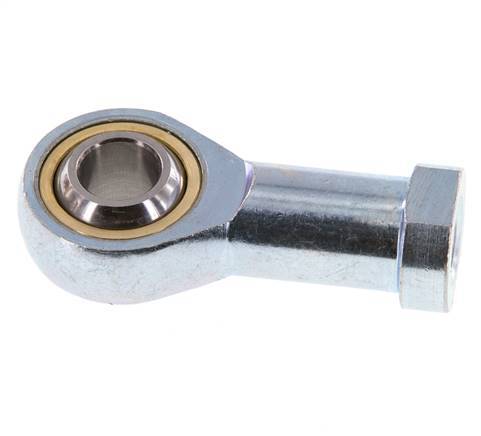 Kugelgelenkkopf M12 x 1,25 Innengewinde Verzinkter Stahl