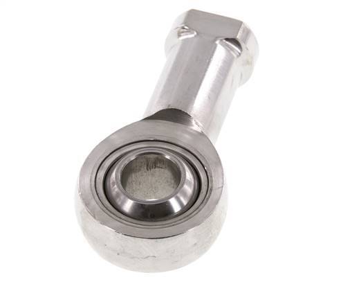 Sphärischer Gelenkkopf M16 x 1,5 Innengewinde Edelstahl 304 (1.4301)