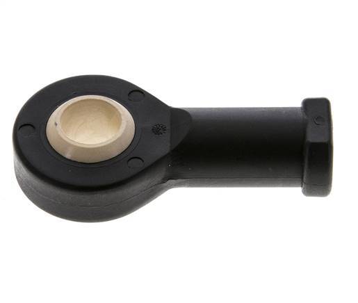 Sphärischer Gelenkkopf M16 x 1,5 Innengewinde Polymer