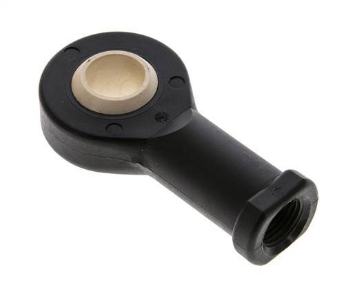 Sphärischer Gelenkkopf M16 x 1,5 Innengewinde Polymer