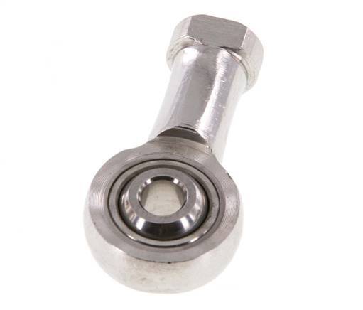 Sphärischer Gelenkkopf M4 Innengewinde Edelstahl 304 (1.4301)