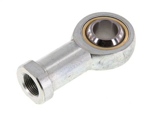 Kugelgelenkkopf M20 x 1,5 Innengewinde Verzinkter Stahl