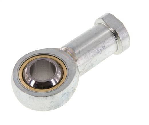 Kugelgelenkkopf M20 x 1,5 Innengewinde Verzinkter Stahl