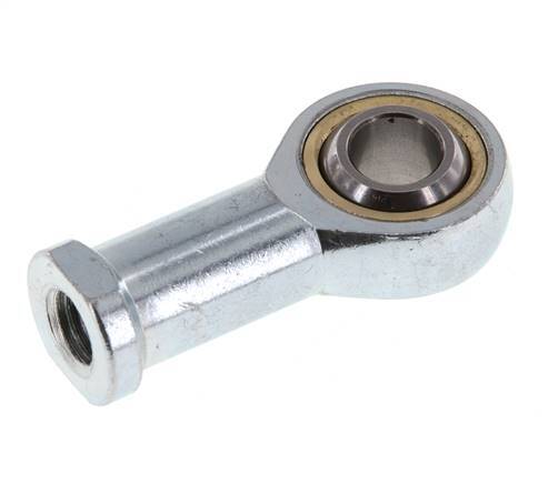 Kugelförmiger Gelenkkopf M12 Buchse Verzinkter Stahl