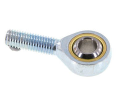 Kugelförmiger Gelenkkopf M12 Stecker Verzinkter Stahl