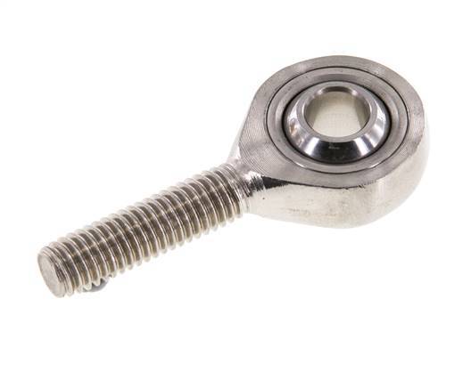 Spherical Rod-end M8 Male Stainless steel 304 (1.4301)