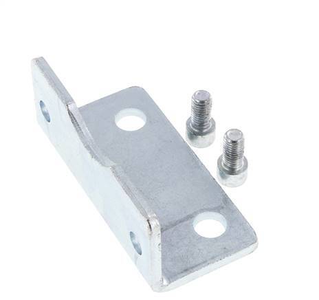 Foot Mount 100 mm ISO 15552 ISO 21287 Zinc plated steel
